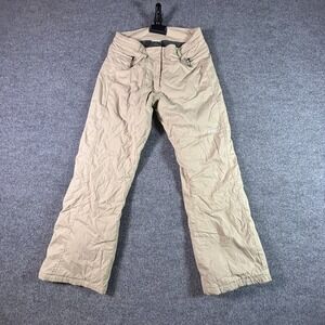 Serac Windbreaker Pant Men's L Beige Straight Hiking Camping Gorpcore Travel